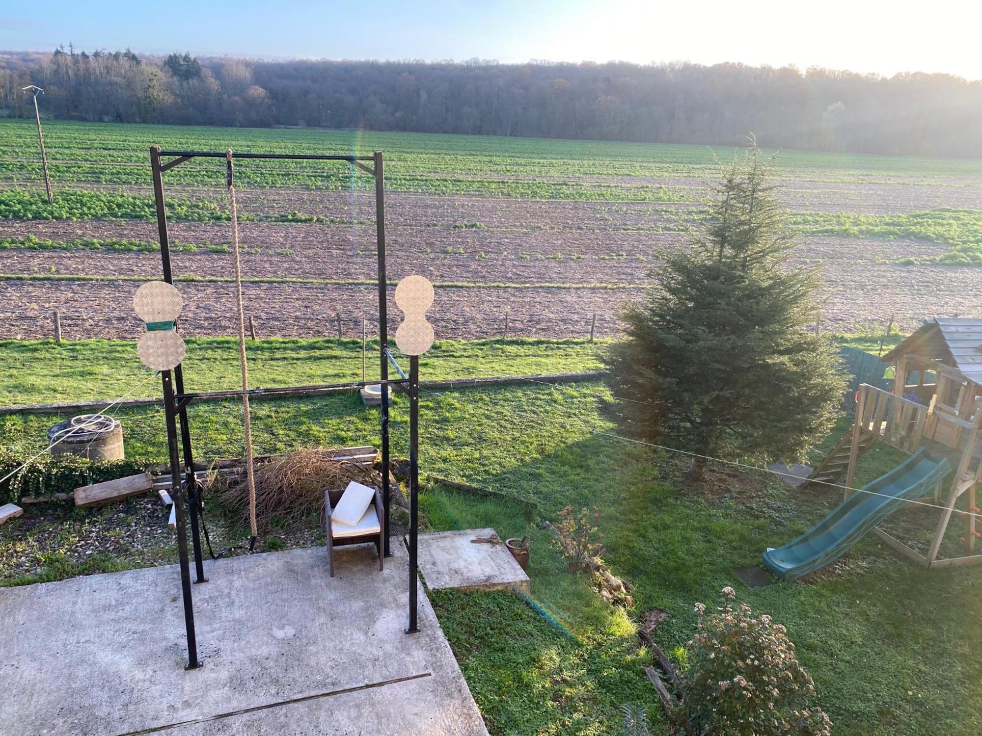 Logement En Rez De Jardin Guérard Buitenkant foto